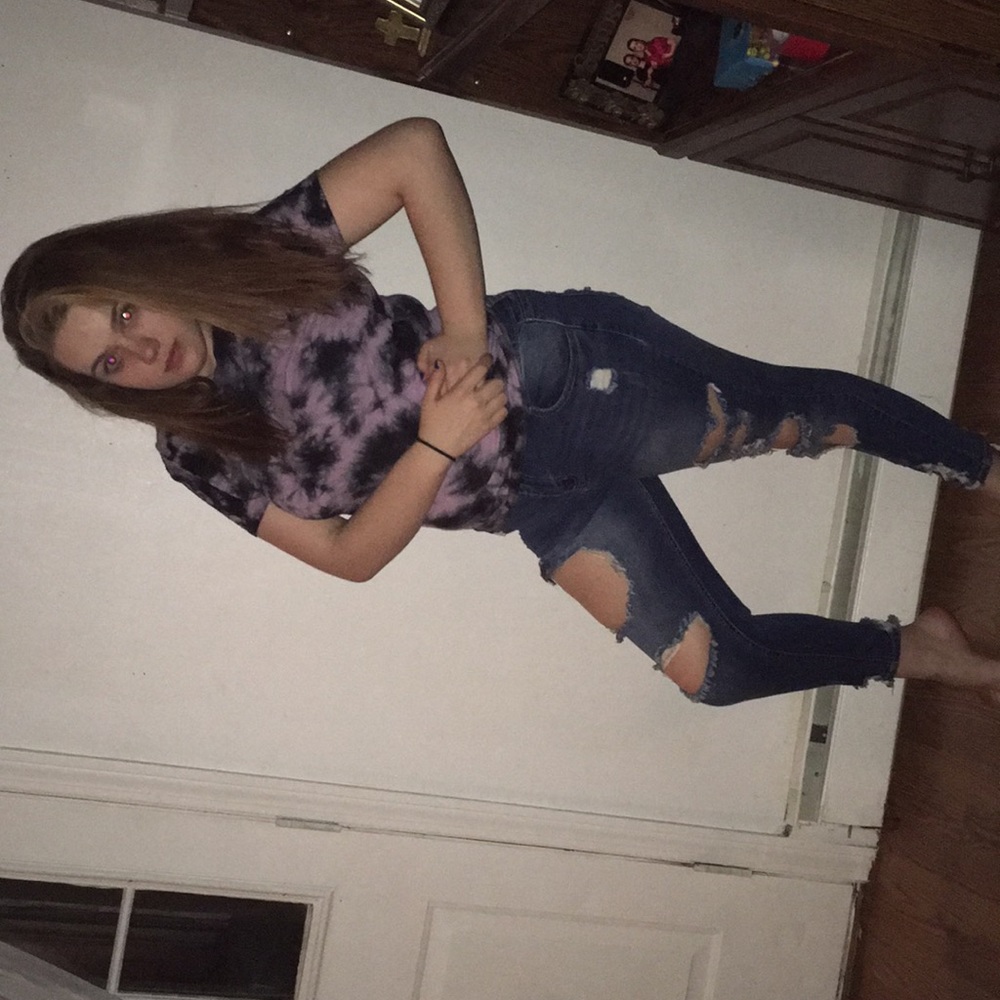 Ripped forever 21 jeans
